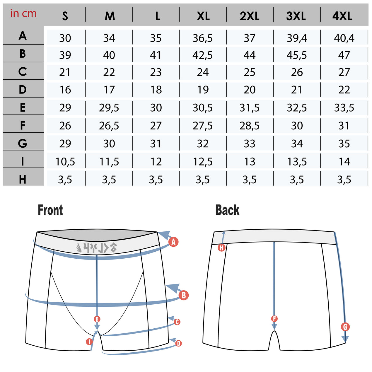 Men's Bamboo Boxershort Black 7 pcs in a Box