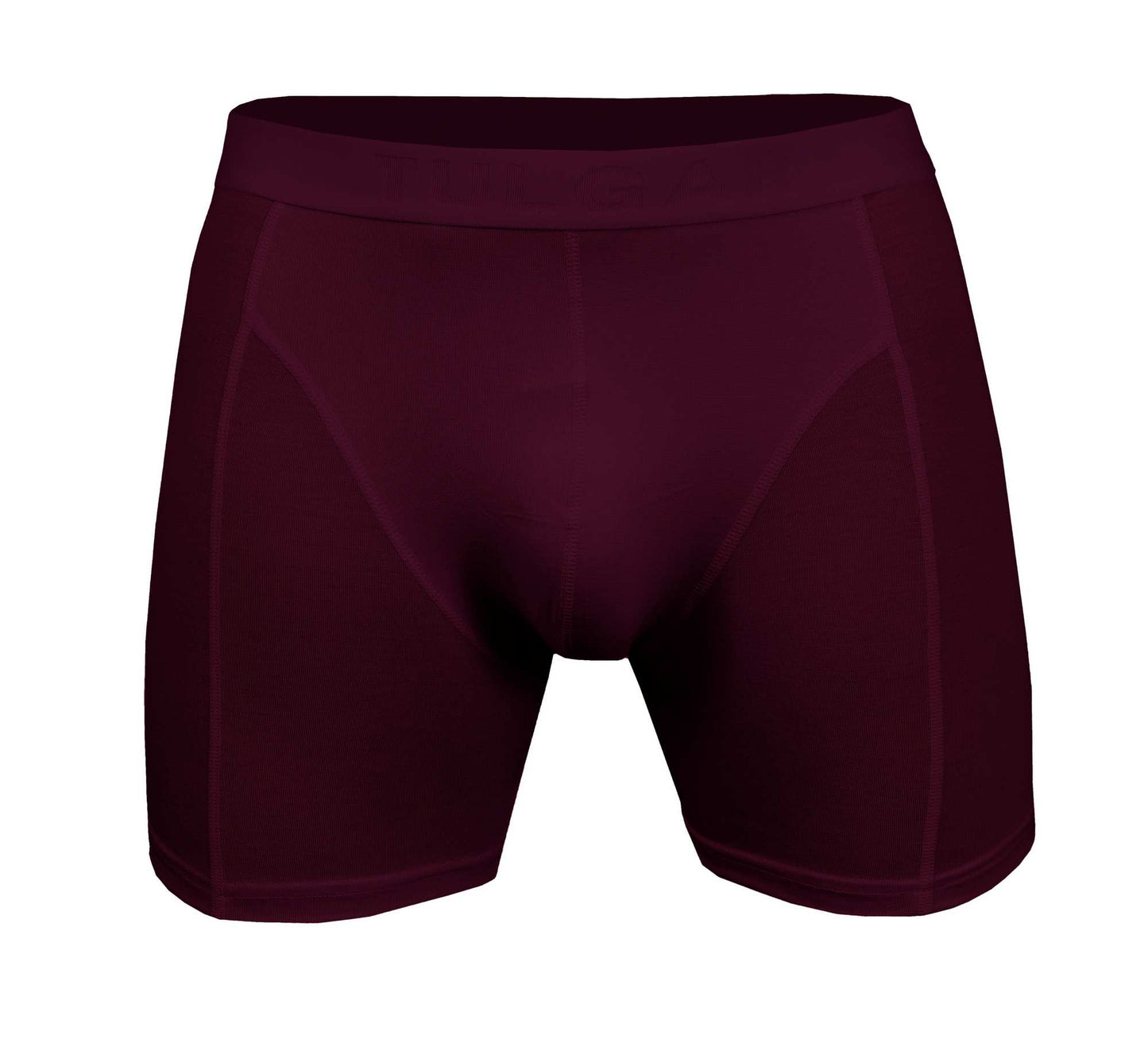 Men's Bamboo Boxershort Burgundy 5 pcs in a Box