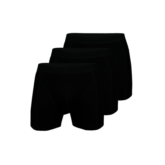 Men's Bamboo Boxershort Black 3 pcs in a Box