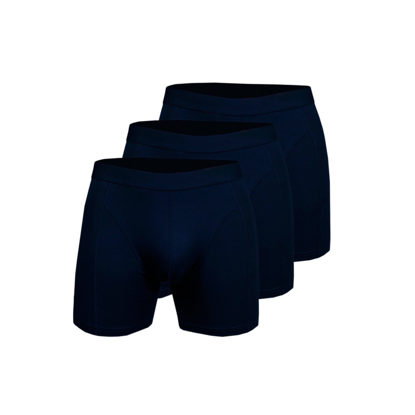 Men's Bamboo Boxershort Navy Blue 3 pcs in a Box