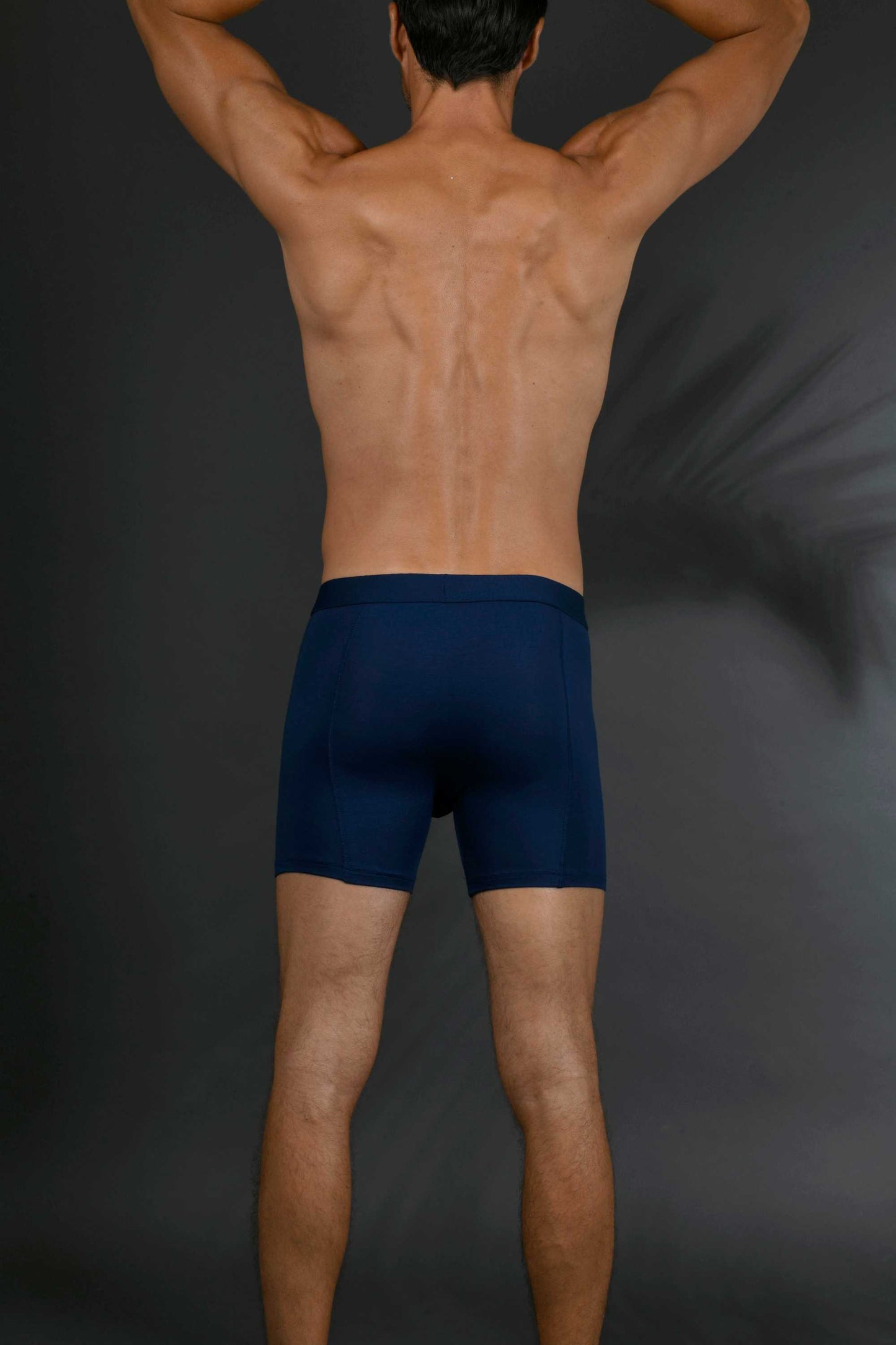 Men's Bamboo Boxershort Navy Blue 7 pcs in a Box