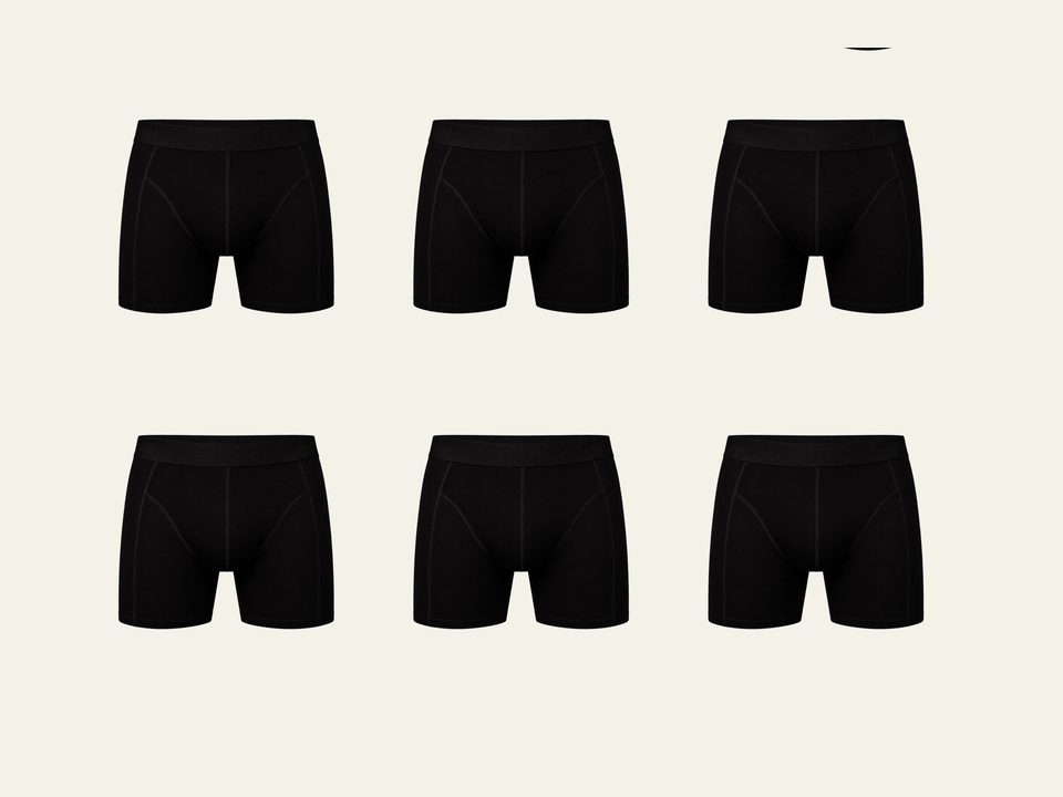 Tulgar Bambus Boxershorts, 6er Pack