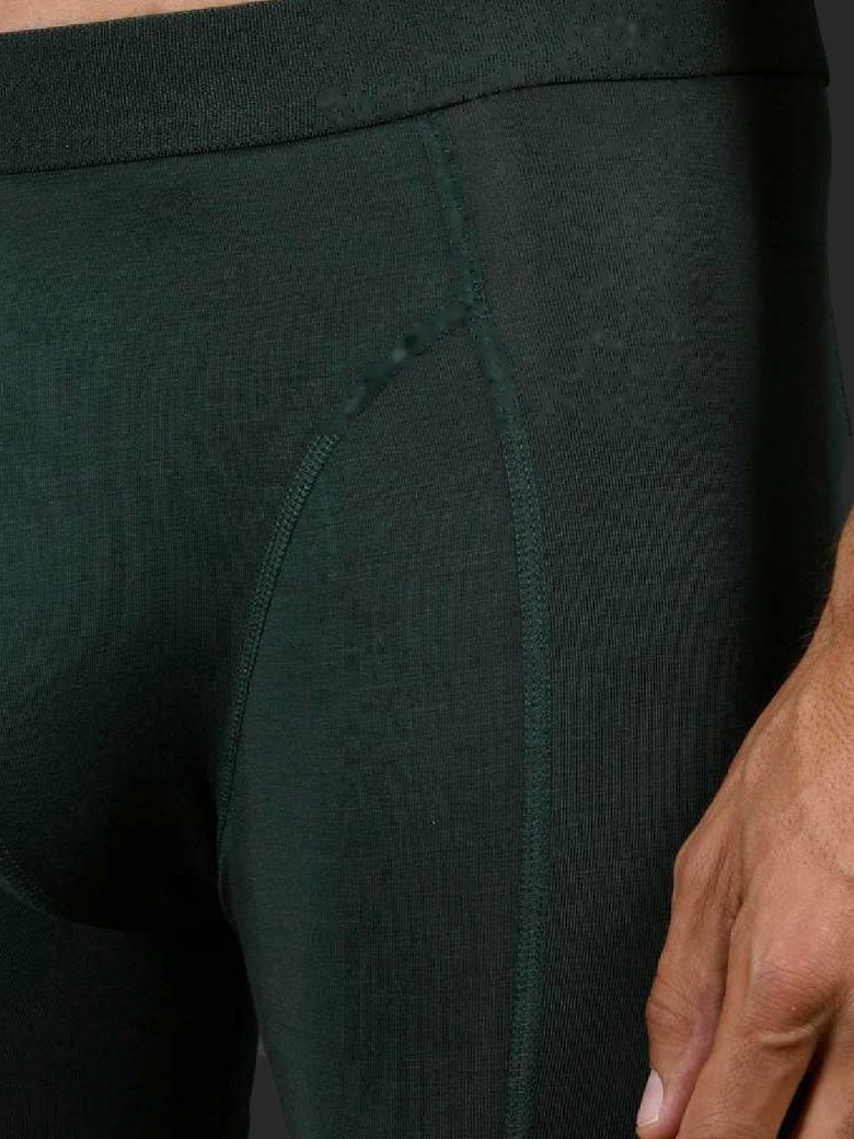 Tulgar Bambus Boxershorts am Model, Weiß